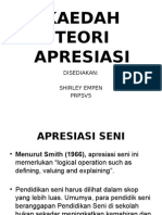 Teori-Teori Apresiasi