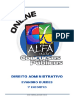 Alfacon Tecnico Do Inss Fcc Direito Administrativo Evandro Guedes 1o Enc 20131007162424