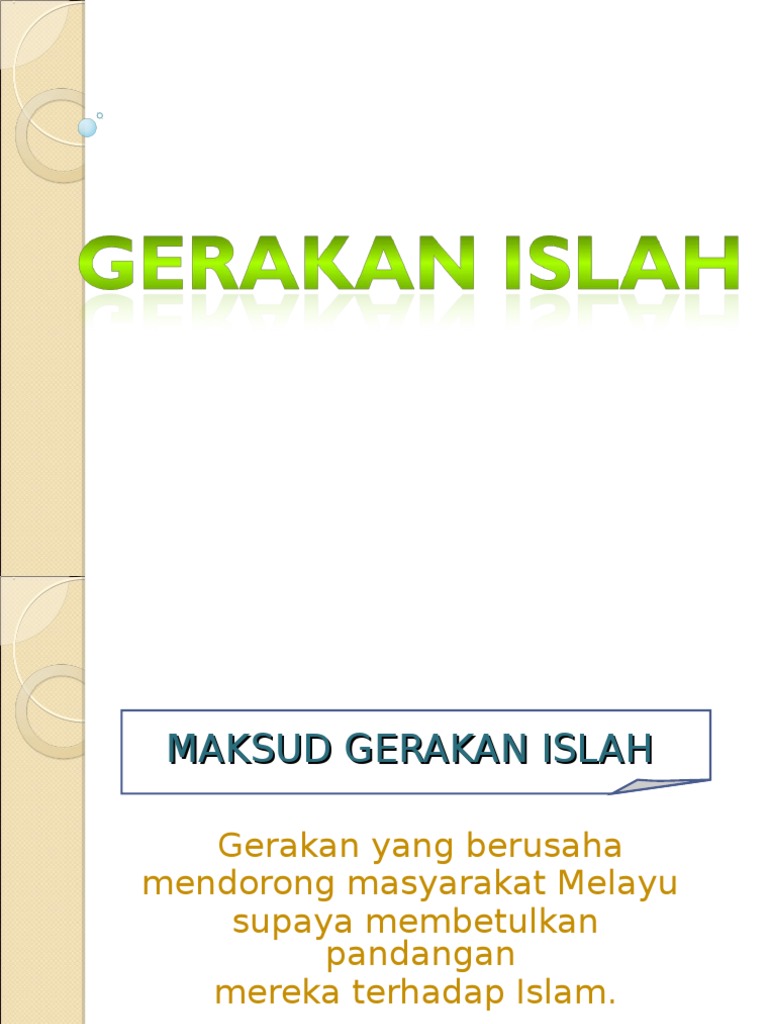 Gerakan Islah | PDF
