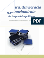 Estructura Democracia y Financiamiento