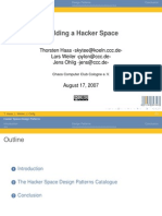 Hacker Space Design Patterns