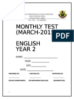 2015 Year 2 Monthly Test (Mac)