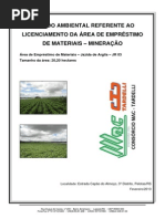 relatório de controle ambiental e plano de controle ambiental