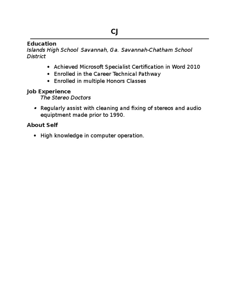 Tech-Savvy Student Profile | PDF | Career & Growth | Computers