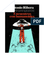 Libro Encuentros Con Humanoides - Antonio Ribera V1