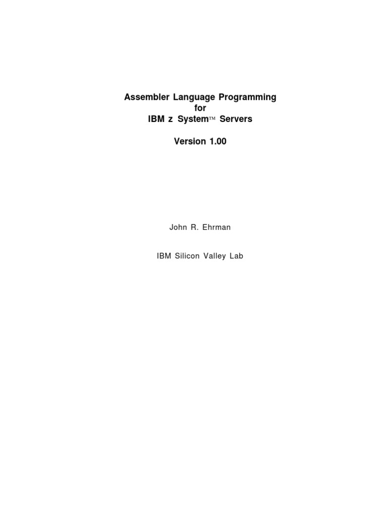 Basic System Programming On Ibm Z – GYGP