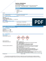 Ammonia NH3 Safety Data Sheet SDS P4562