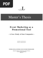 Download Event Marketing as a Promotion Tool by zeeshanaalam SN25838443 doc pdf