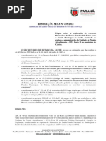Resolução 435- 2012