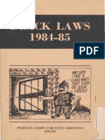 Black Laws 1984-85