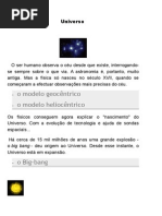 Universo - Resumo