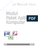 Modul Ppa Access Excel Word