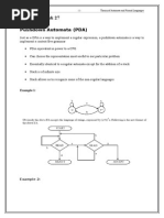 Lesson 25, 26 & 27: Pushdown Automata (PDA)