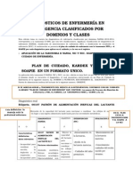 Diagnosticos de Enferermeria en Emergencias