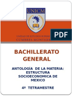 Antologia Estructura Socioeconomica de Mexico
