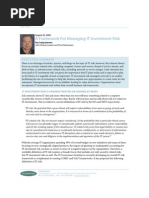 Framework for Managing IT Risk