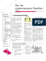 Taller Fortalecimiento Familiar