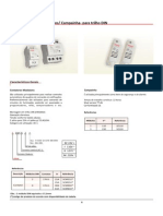 Contatores Modulares Campainha Stecker