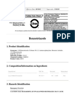 Benzotriazole: 1. Product Identification