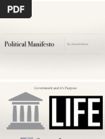 poilitical manifesto project pdf
