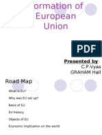 Formation of European Union