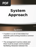 System Approach