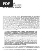 Perspectivas Históricas Cultura Popular