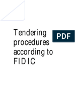 FIDIC Tendering Procedures