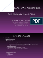 Agen Antiinflamasi & Antiinfeksi