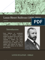 Louis Henri Sullivan 1856 1924