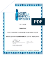Spts Certificate January 31, 2015