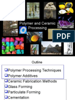 Polymer and Ceramic Processing