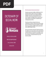 SocialWorkDictionary Booklet Updated 2012 Oct23