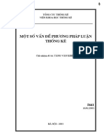 Một số vấn đề phương pháp luận thống kê PDF