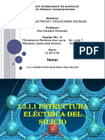 1.3.1.1 Estructura Eléctrica Del Silicio