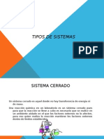 Tipos de Sistemas