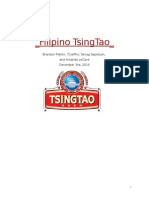 Tsingtao Final Marketing Plan