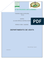 Funciones y Áreas de Un Hotel