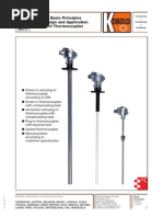 Basic Principles Design and Application of Thermocouples: Measuring - Monitoring - Analysing