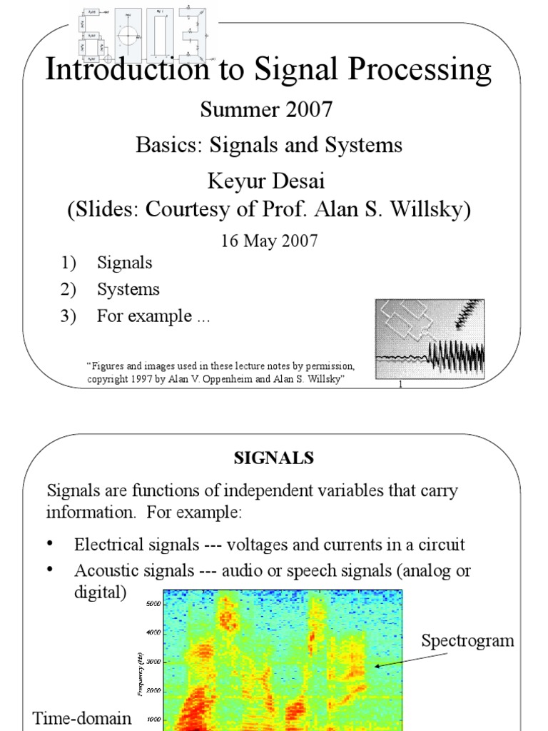 Signal Processing PDF Signal (Electrical Engineering) Signal