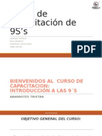 Curso de Capacitación de 9S's