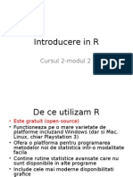 Introducere in R