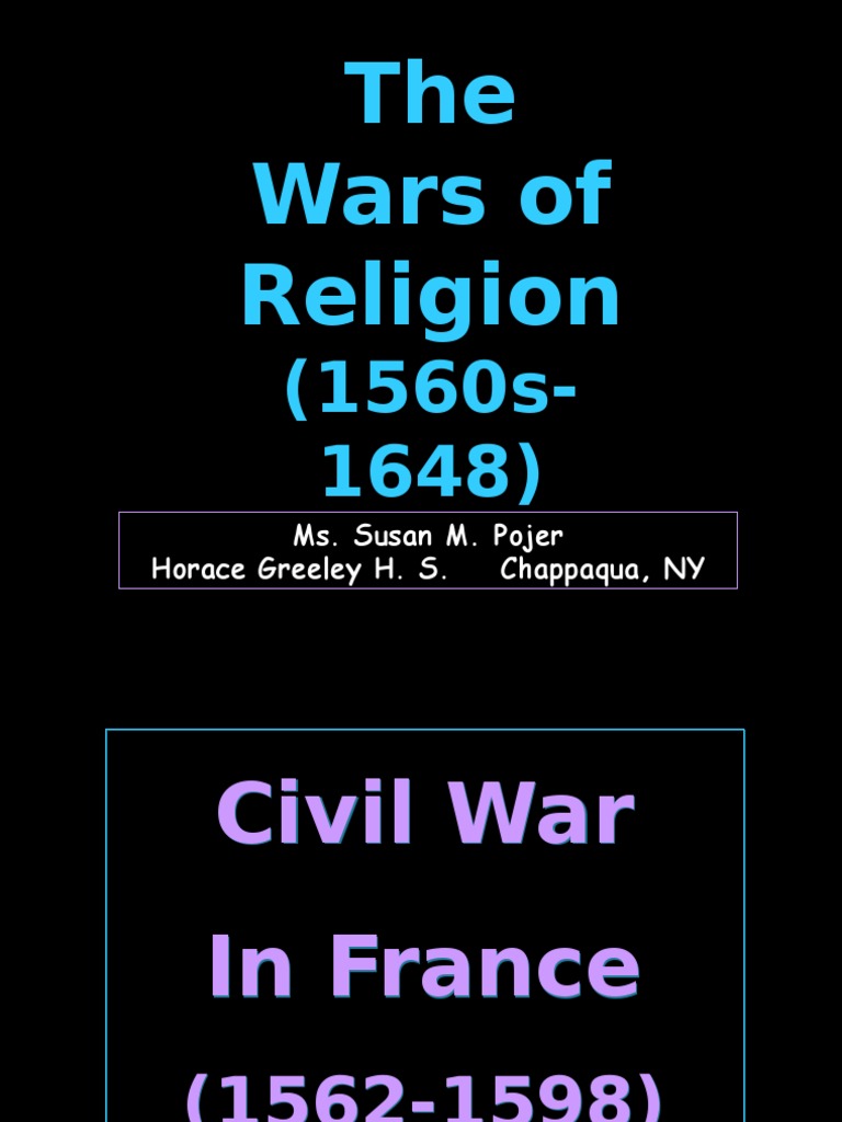 Wars of Religion | PDF