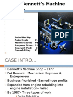 Case 10 Bennett's Machine Shop, Inc