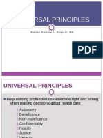 Universal Principles