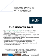 Successful Dams in North America