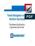 Patrik MossbergTransit Navigation on the Northern Sea Route