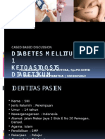 Cbd Diabetes Mellitus Tipe 1