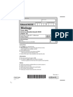 Biology June 2011 Igcse