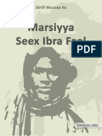 Marsiyya Seex Ibra Faal